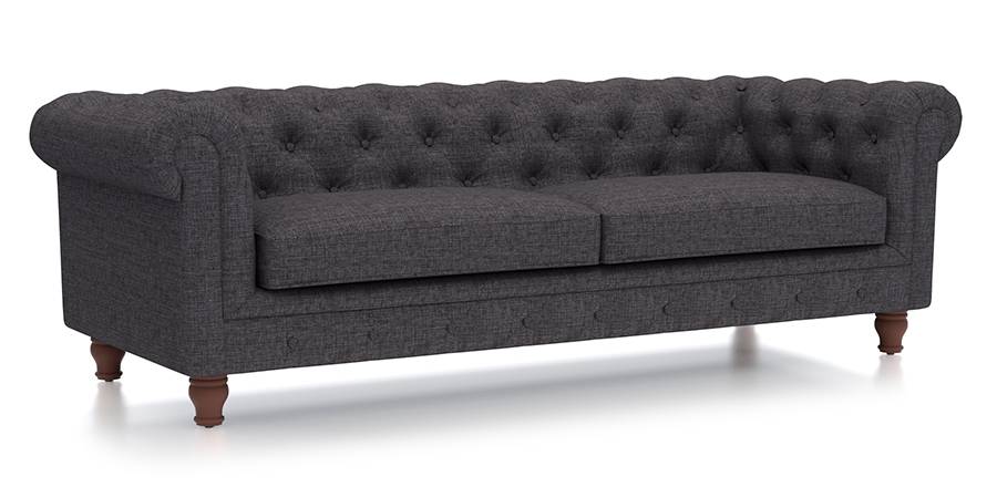 Winchester Fabric Sofa (Steel Grey)
